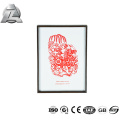 aluminum material wood color photo frames on the wall shop online